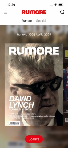 Rumore Magazine Screenshot 2 of 4