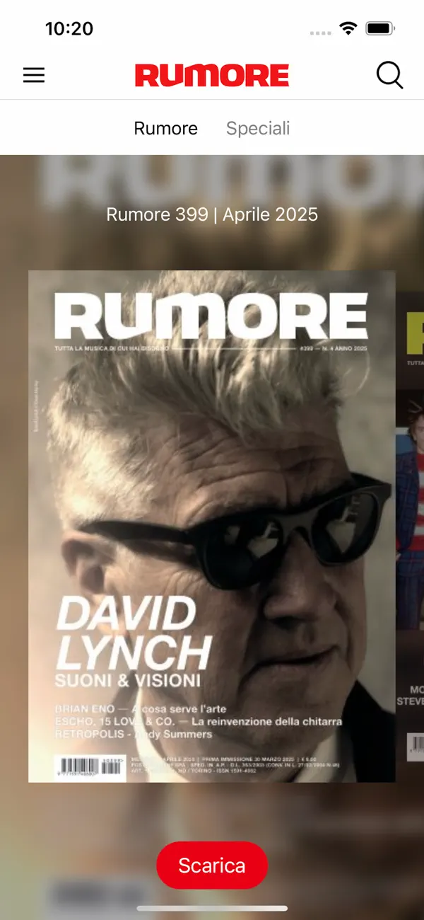 Screenshot #2 pour Rumore Magazine