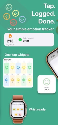 Reflect: Feelings Tracker Screenshot 2 of 7