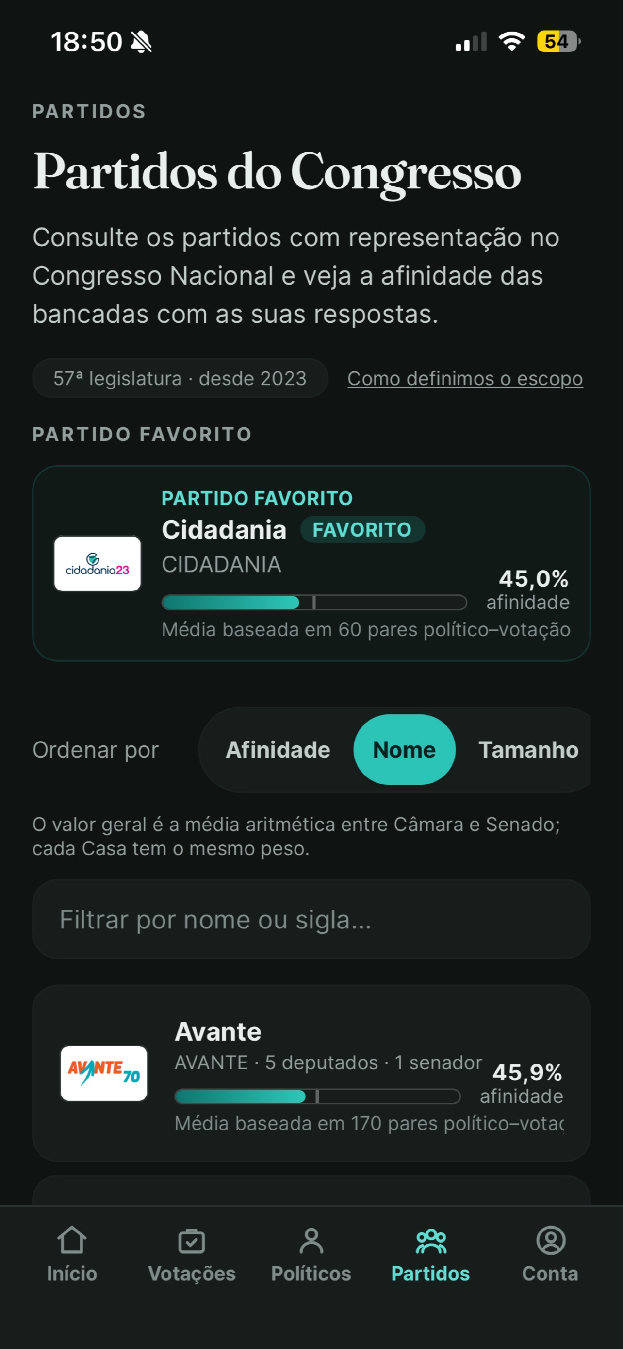 Screenshot 5 of Meu Político Favorito