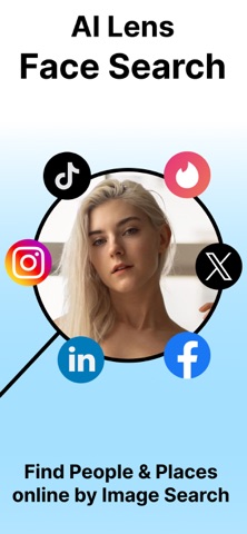 AI Lens - AI Face Search iPhone screenshot