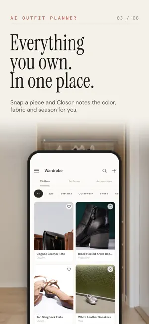 Closon: AI Outfit Planner screenshot 3