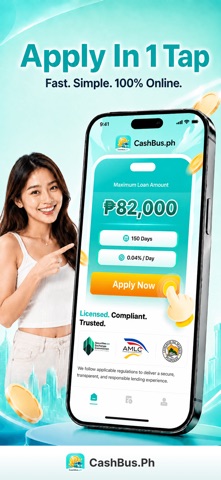 CashBus.ph - quick lending app iPhone screenshot 2