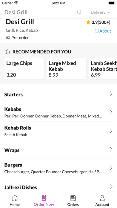 Desi Grill Screenshot