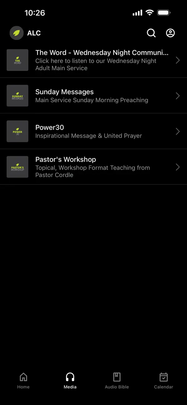 Screenshot #2 pour Abundant Life Apostolic Church