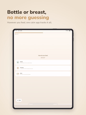 FeedEase: Baby Feeding Tracker iPad screenshot