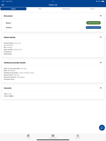 EU CPMS 2.0 iPad screenshot