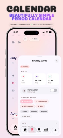 Capsule: AI Cycle Tracker Screenshot 4 of 6