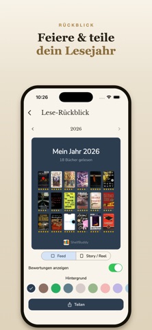 ShelfBuddy: Buch Tracker iPhone screenshot 10