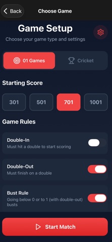 Dart Mate: Scorer & Counter screenshot