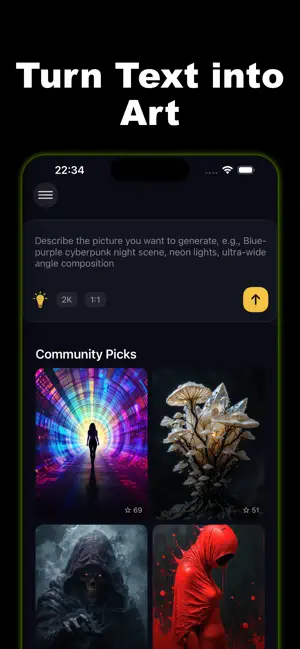 ImageAIArt - AI Art Generator screenshot 2