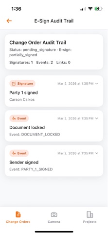 ChangeSnap screenshot
