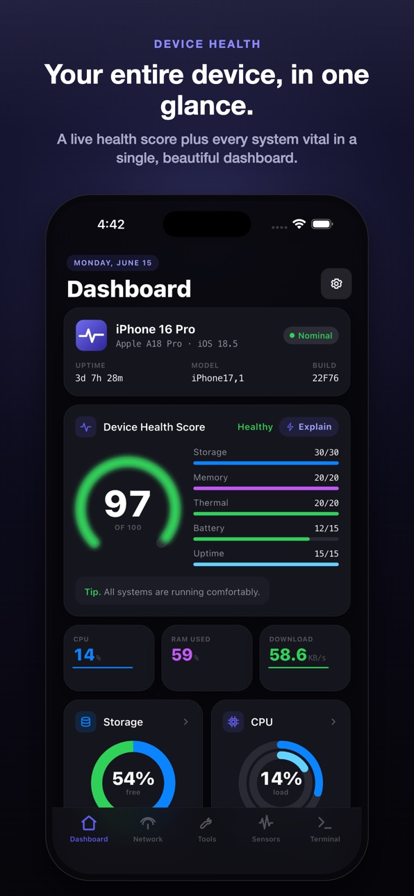 iPhone screenshot