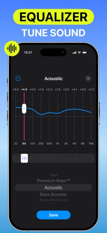 Anywhere - Music Player iPhone screenshot