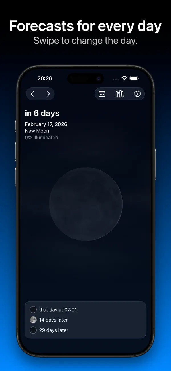 #3. Mooncast (iOS) By: Mathieu Routhier