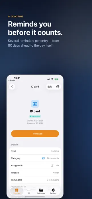 Expiry — Screenshot 2