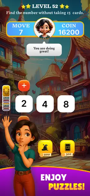Card Town - Brain Puzzle Game screenshot 2