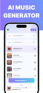 AI Music - Generator screenshot #1 for iPhone