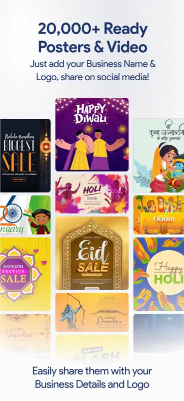 Sandesh - Poster Maker screenshot 2 of 10