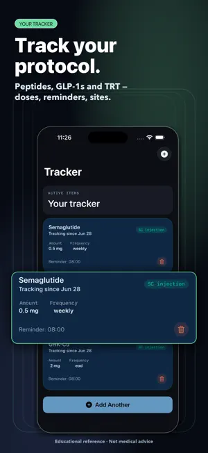 The Peptide Bible: Research screenshot 1