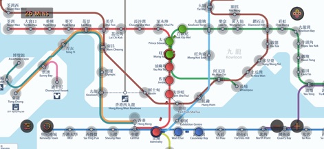 Hong Kong MTR Map Route 香港地鐵地圖 - Navigation App | MWM