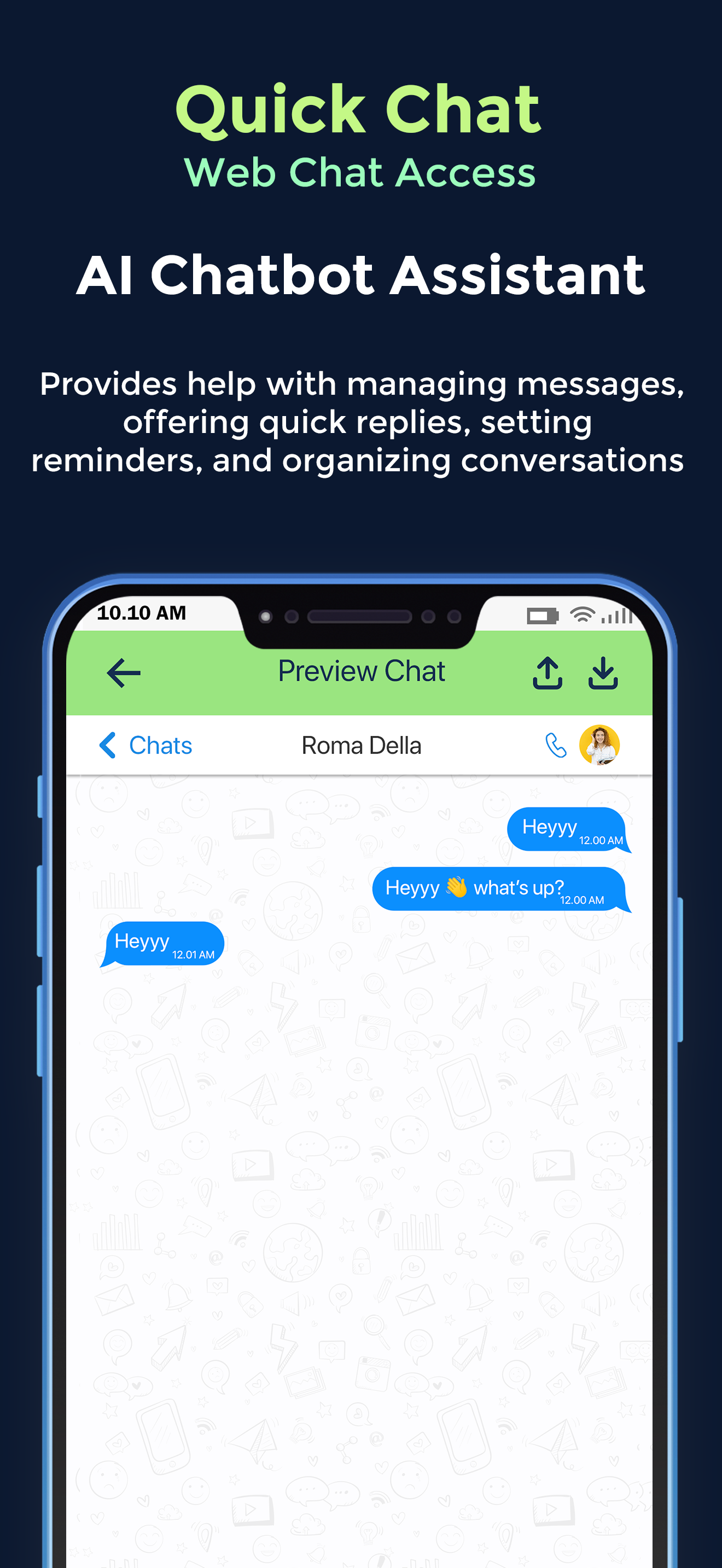 Quick Chat: Whats Web Scanner