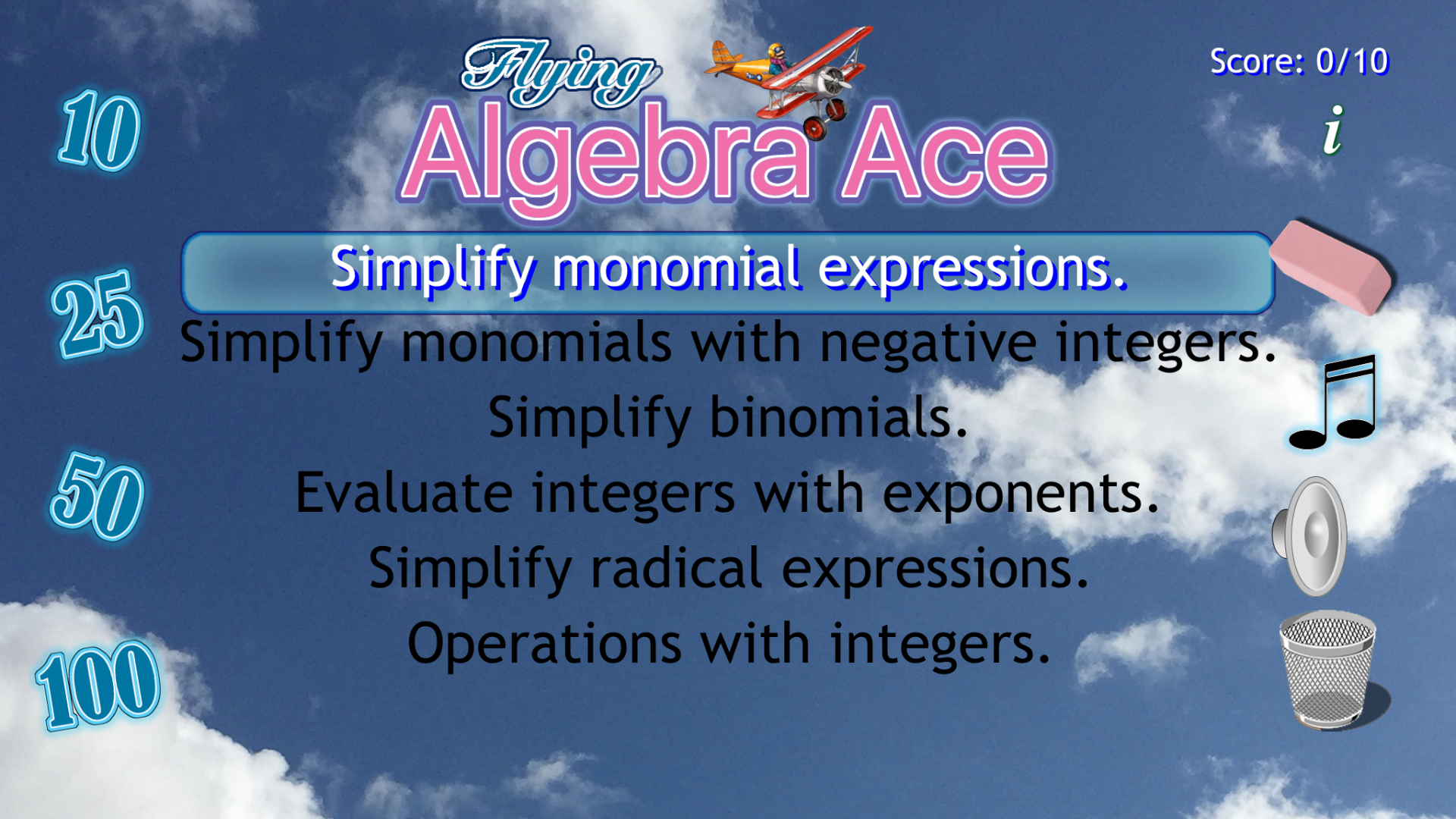 Algebra Ace screenshot 3