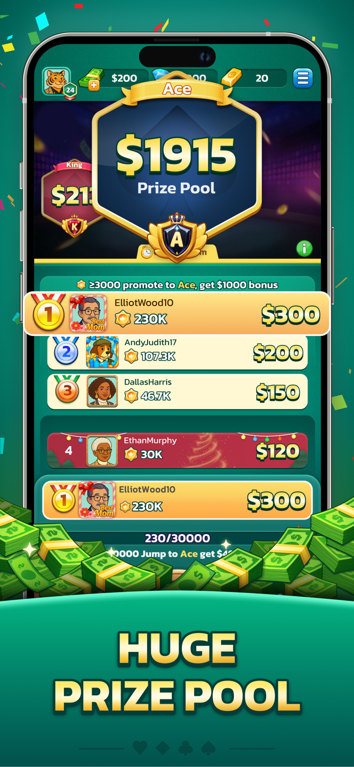 Solitaire Tycoon-Win Cash App