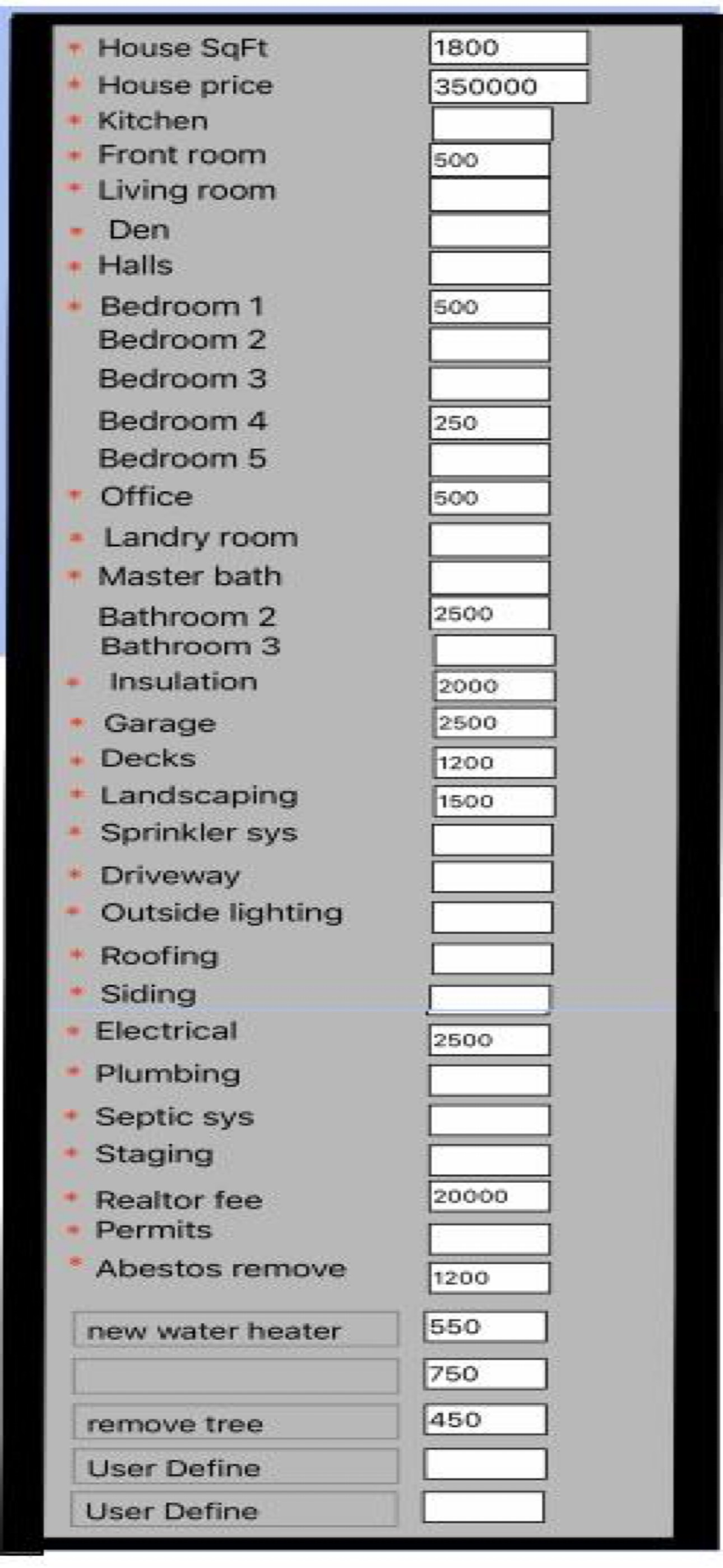 Remodel Helper screenshot 3