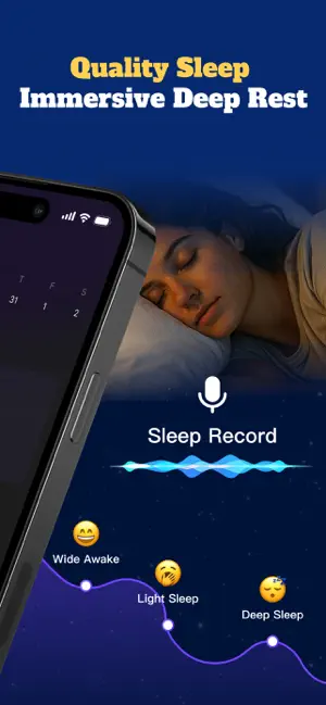 Sleep Cycle Tracker WellSleep iPhone screenshot 2