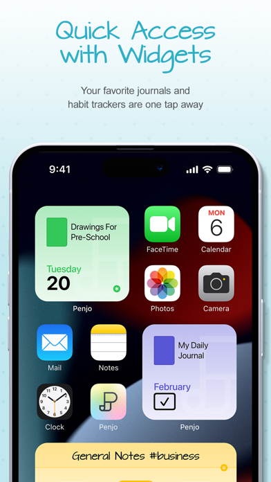 Penjo: Pencil Journal, Planner Screenshot