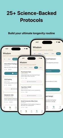 Oasis: Longevity & Habits Screenshot 2 of 10