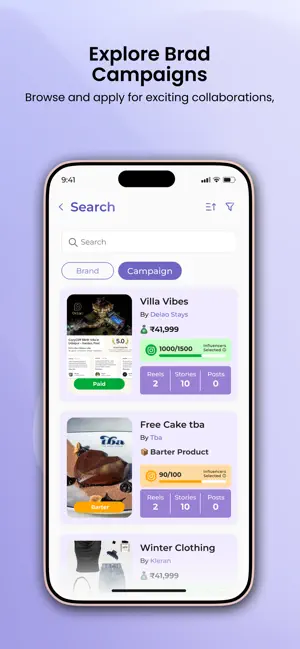 Influish: Influencer Marketing iPhone screenshot 5