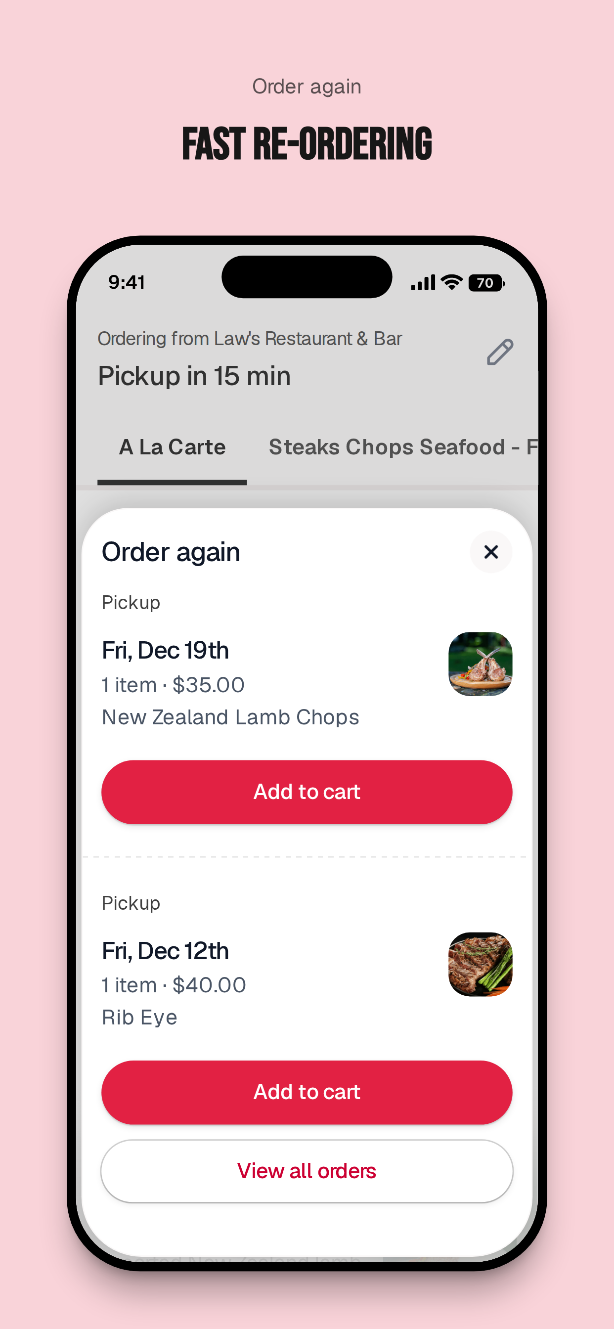 Laws Restaurant screenshot 4