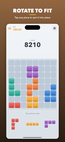 Cozy Blocks: Rotate & Drop Screenshot 2 of 5