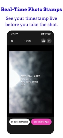 TimeStamp Camera: TimeStamphz Screenshot 4 of 6
