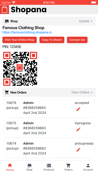 Shopana Manager Screenshot