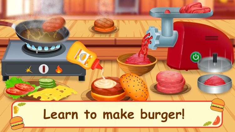 Burger Cafe – Cooking Games