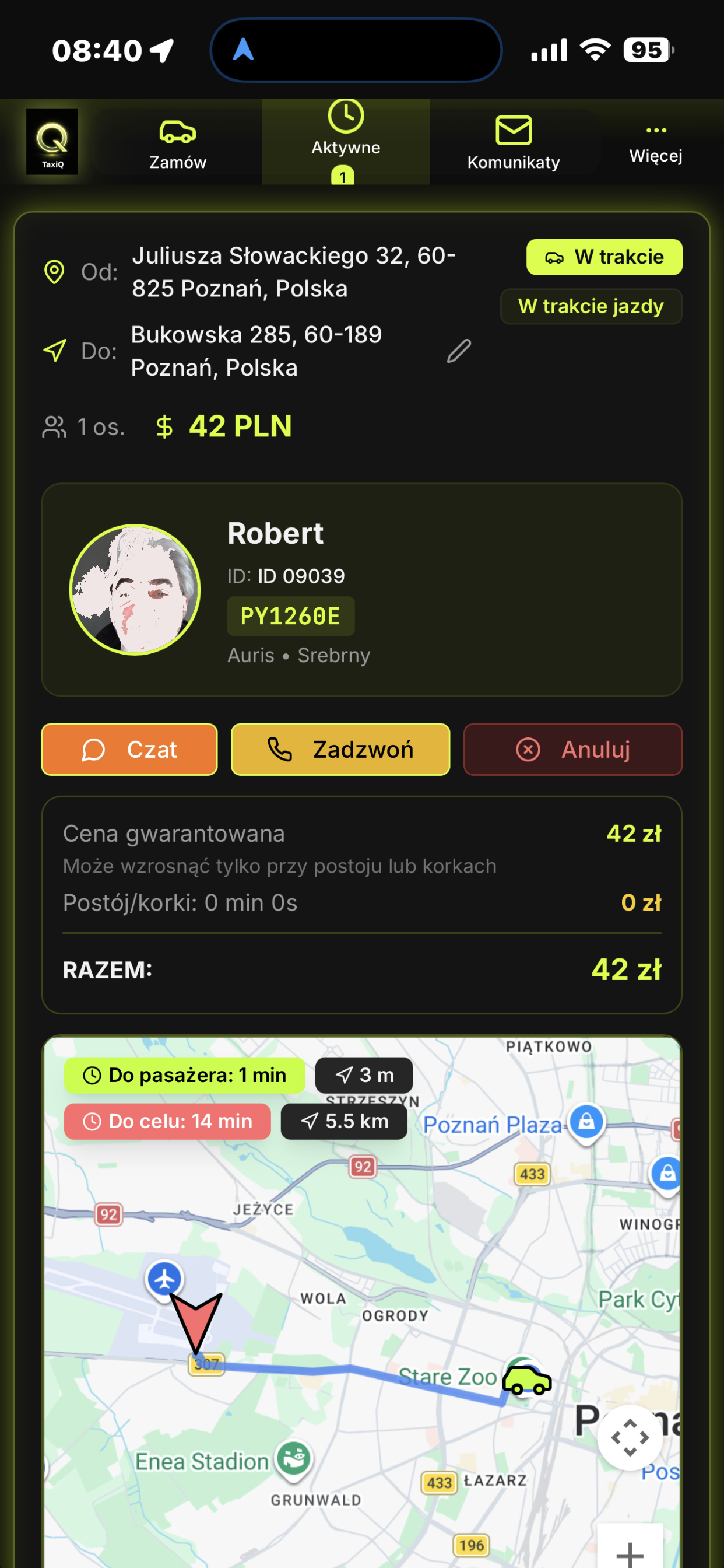 TaxiQPassenger