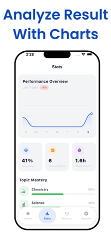 AI Quiz Maker - Quizo iPhone screenshot