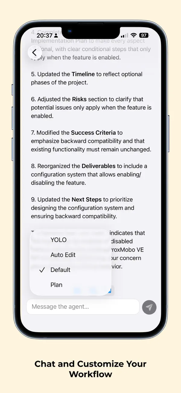 #2. Agmente (iOS) di: Peng Lyu