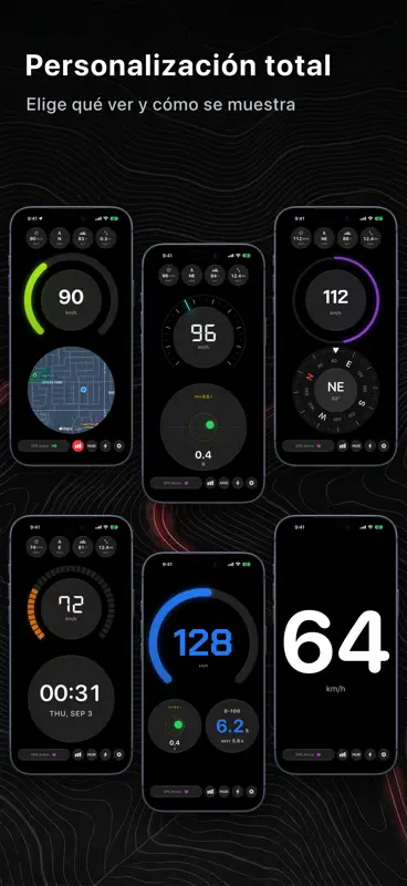 Velocímetro GPS HUD: Speedra screenshot 4 of 6