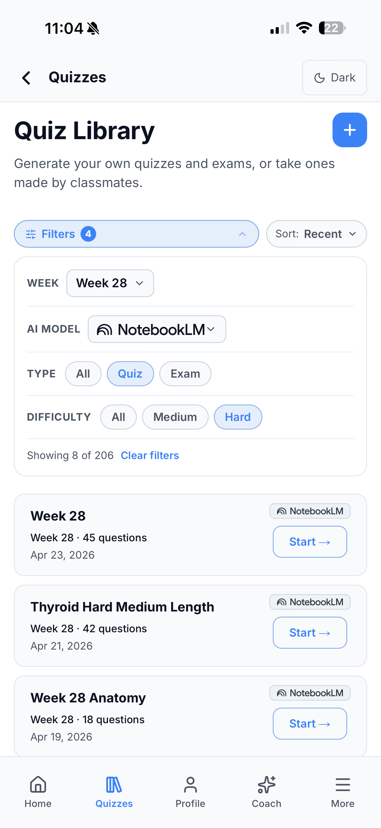 POMQuiz screenshot 3
