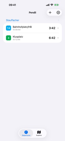 Pendli screenshot