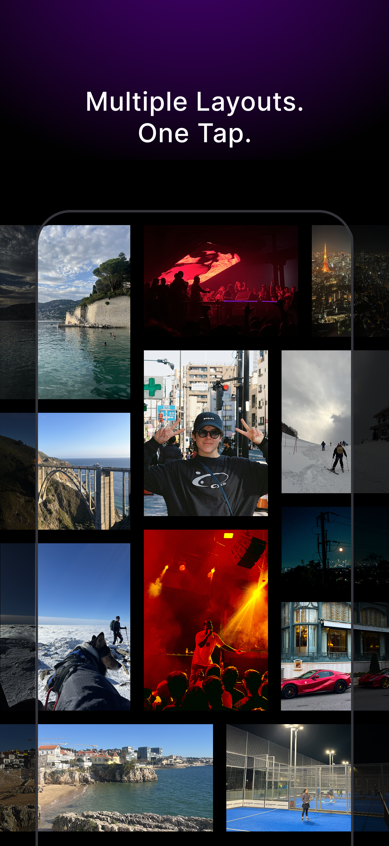 Video Tiles: Collage and Grid