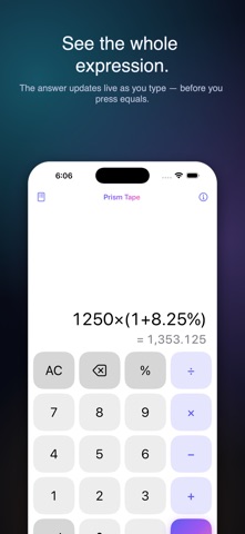 Prism Tape Calculator Screenshot 2 of 5