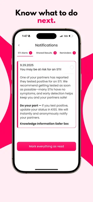 KISS: STI Alert & Sex Tracker screenshot 3