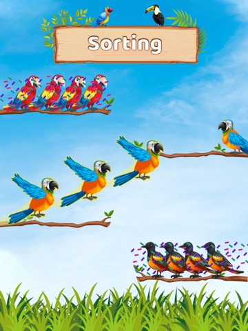 Bird Sort Color Sorting Gameのおすすめ画像5