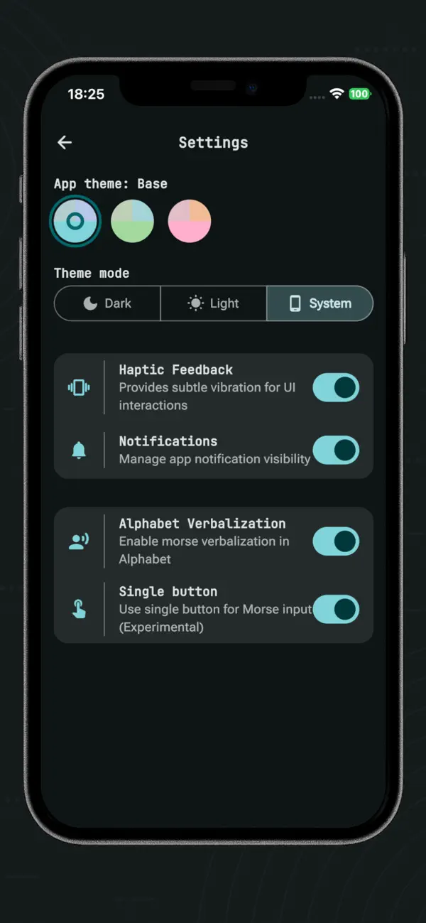 #6. Morse Code Communicator (iOS) Tekijänä: Dmytro Ruban