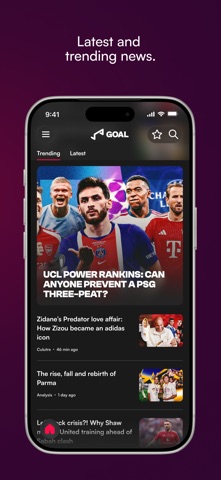 GOAL: Football Scores & News iPhone screenshot 5